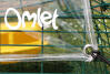 Primo piano di Omlet copertura trasparente e corde bungee su un Eglu Cube pollaio eseguire