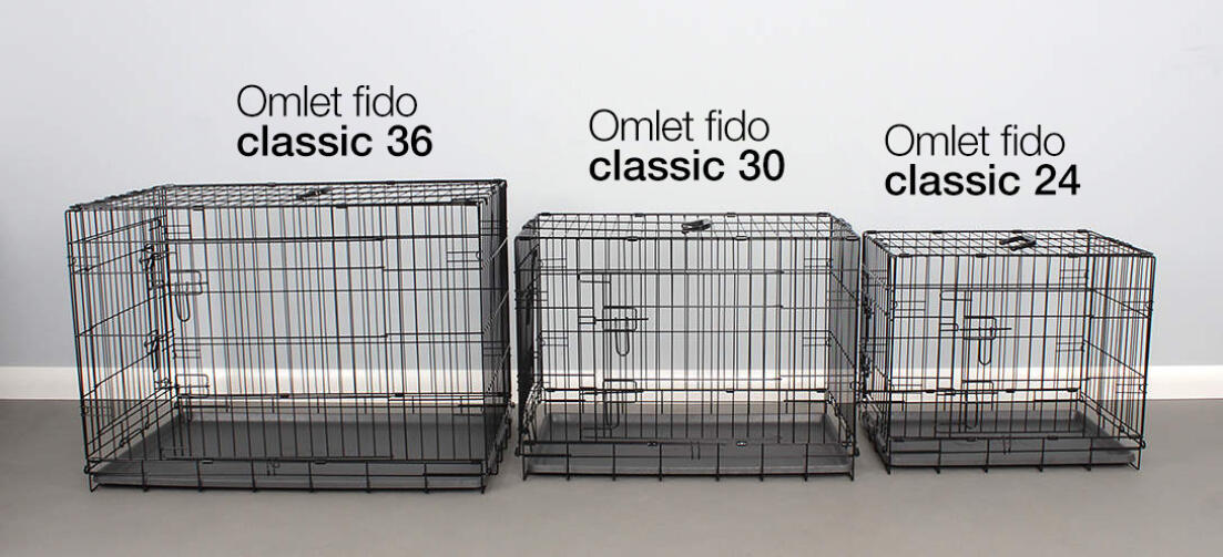 Le diverse dimensioni del Omlet Fido Classic