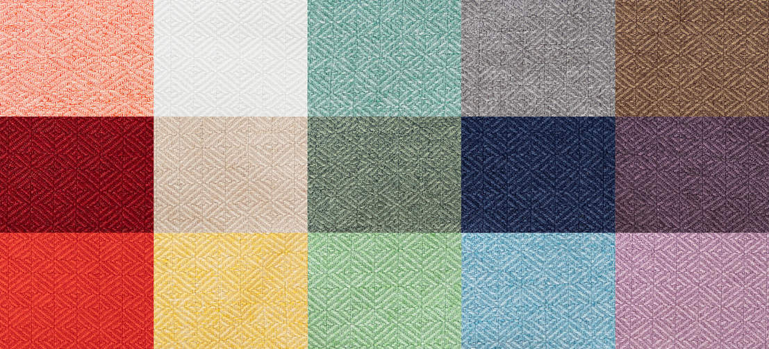 Diverse opzioni di colore per i copriletto in memory foam