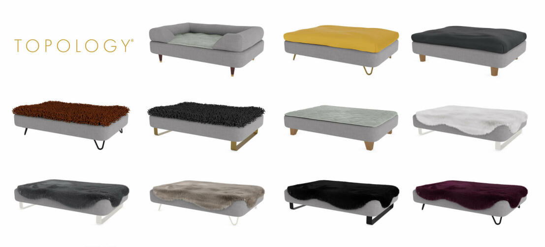 Un materasso, cinque stili, undici topper e nove piedi diversi - sicuramente Gotroverai quello che ti piace!