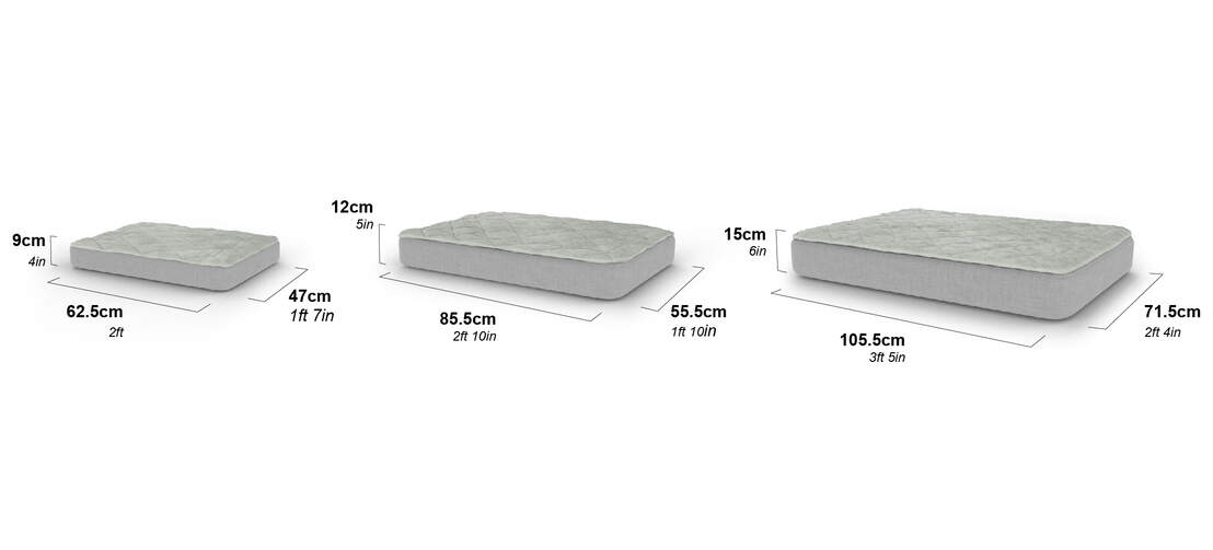 Dimensioni delle cucce Topology della Omlet