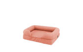 Un piccolo letto a bolster in schiuma di memoria 24 in rosa