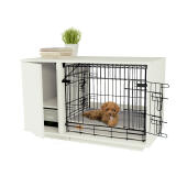 Fido Nook 24 con cassa e armadio bianco