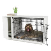 Fido Nook 36 con cassa e armadio bianco
