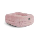 Morbido Maya ciambella letto per gatti rosa blush