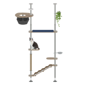 Freestyle albero per gatti da interno da pavimento a soffitto l'esploratore