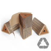Confezione di cartone riciclabile per tiragraffi per gatti alti Stak 