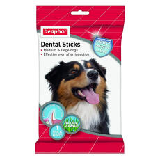 Stick dentali beaphar per cani di taglia media e grande