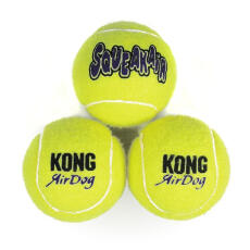 Palle da tennis kong air squeaker regular 3 pack