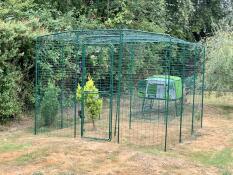 Omlet il percorso di 3 metri per 3 metri è un grande spazio sicuro per i vostri polli. 