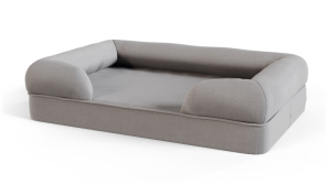 Cuccia Bolster in Memory Foam - Medium – Grigio