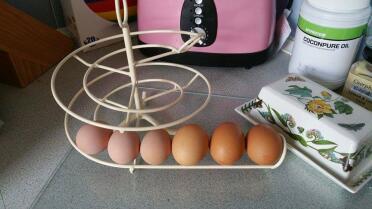 Le nostre prime uova sul nostro gratta e vinci, lo adoro!