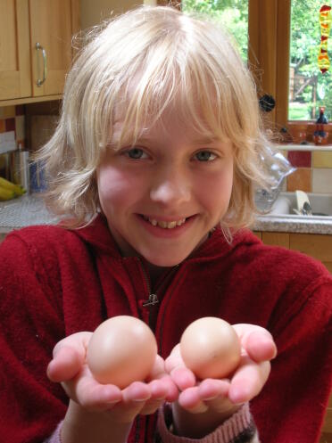 Il primo grande uovo!