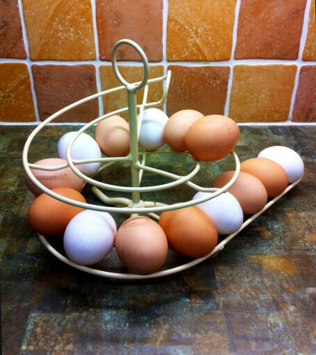 Perfetto per mostrare una gamma di uova