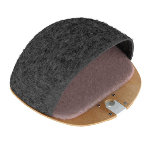 Freestyle indoor da pavimento a soffitto albero del gatto faux sheepskin rosa piattaforma tana