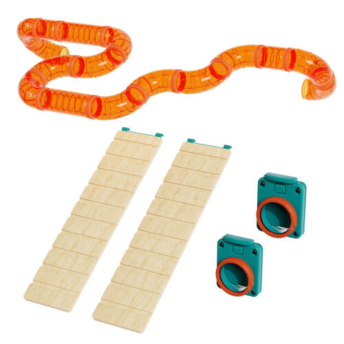 Kit tunnel avanzato con kit di connessione per criceti e gerbilli