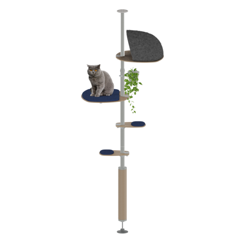 Freestyle albero per gatti da interno da pavimento a soffitto il kit sleeper
