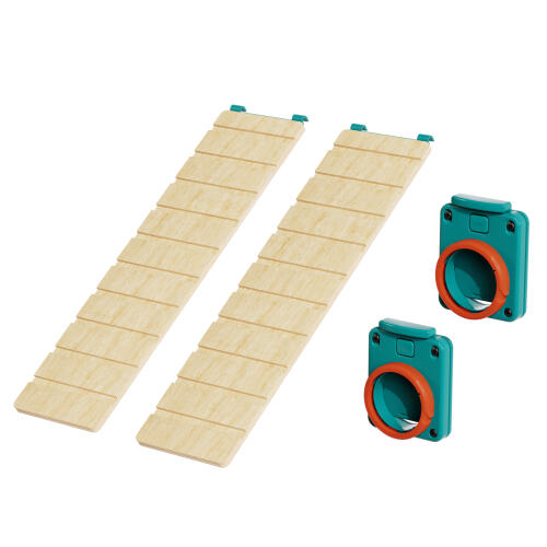 Kit di collegamento per l'habitat del criceto