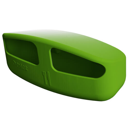 Mangiatoia per polli green Eglu pro e Eglu Cube progettata da Omlet