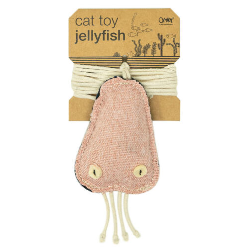 Medusa giocattolo per gatti in poliestere