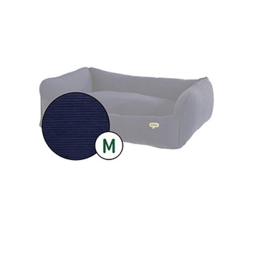 Coperta per cani nest media solo velluto a coste mezzanotte
