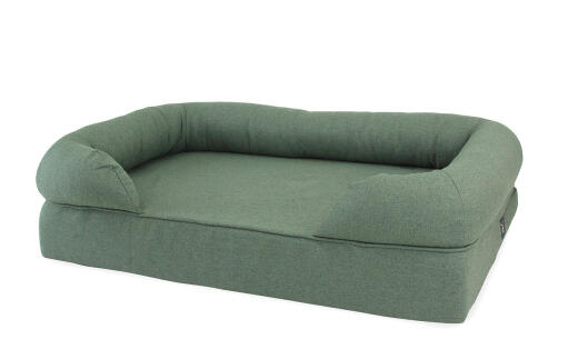 Omlet letto a molle in memory foam per gatti in verde salvia