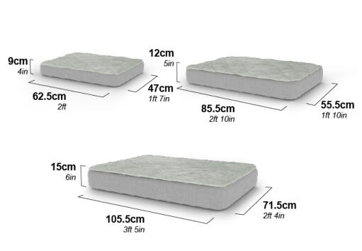 Omlet Topology dimensioni letto per cani
