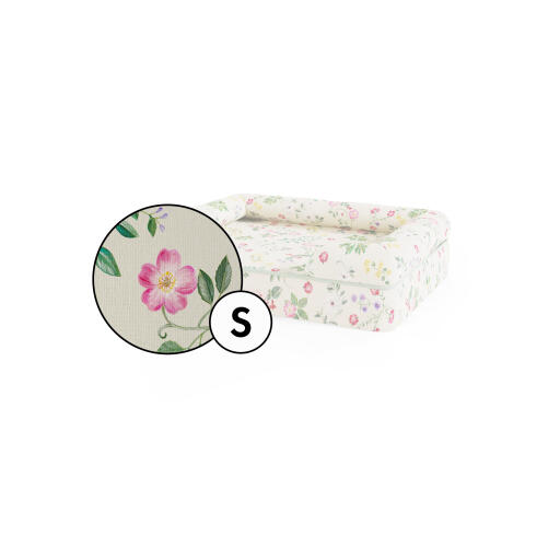 Copriletto per cani bolster solo small - morning meadow
