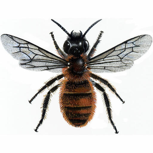 Muratore - osmia rufa