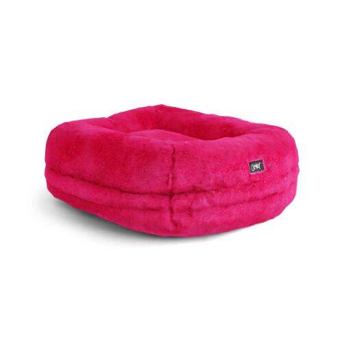 Letto per gatti in rosa caldo