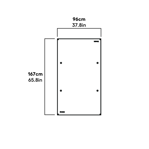 Coperchio trasparente per Eglu Go up - dimensioni corsa 2/3 (810.0398)