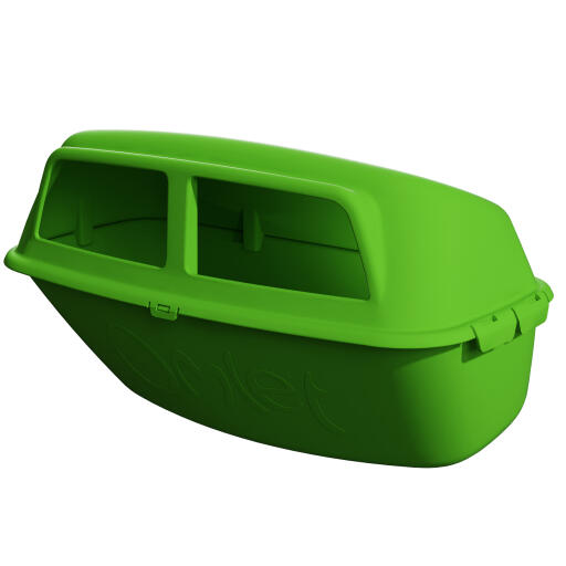 Verde Eglu Go mangiatoia per polli progettata da Omlet