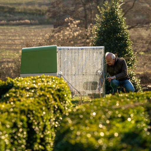 Eglu Go pollaio con copertura trasparente