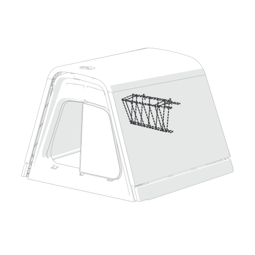 Porta borraccia per hayrack per Eglu Go hutch