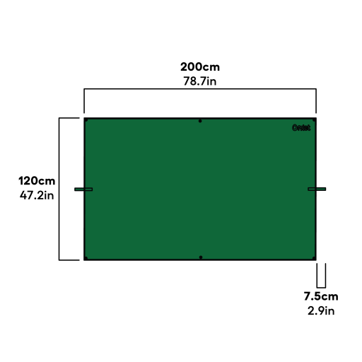 Kit frangivento per recinzioni per polli (810.0106)