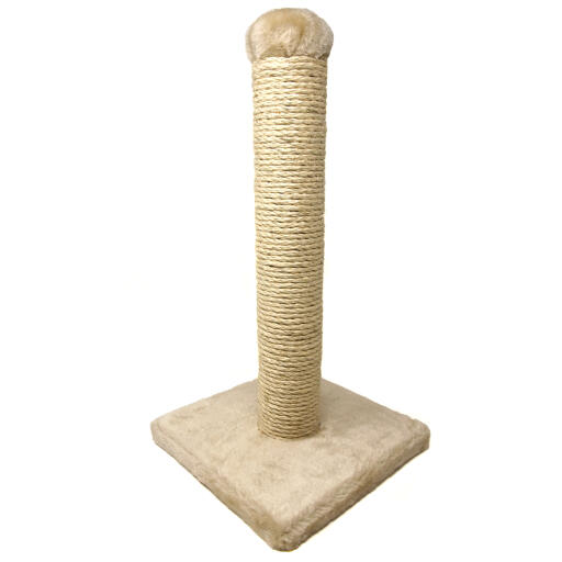 Igloo cat scratching post