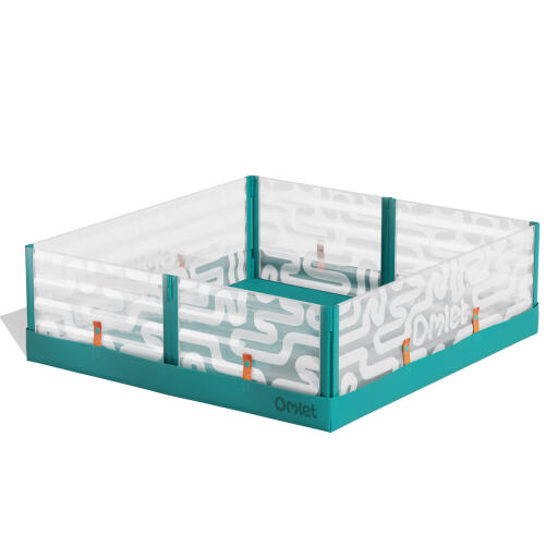 Piccolo box con pavimento per criceti e piccoli animali