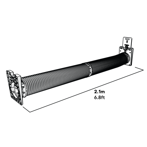 Zippi tunnel twin pack con kit di connessione hutch to run dimensioni