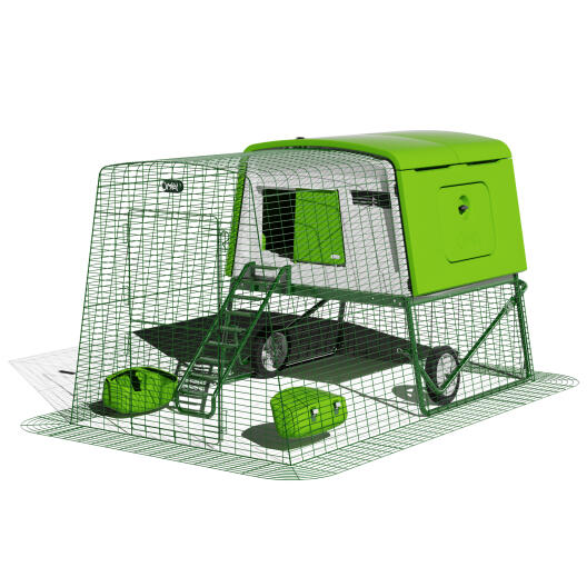 Eglu Cube con corsa di 2 m