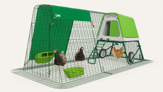 Eglu Go Up Raised Chicken Coop with Run