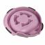 Ciotola di bambù mangiatoia per cani in rosa Ciotola di bambù mangiatoia per cani in rosa