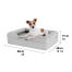 Omlet letto per cani bolster small Omlet letto per cani bolster small