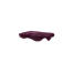 Piccola pelle di pecora viola Topology topper per letto per cani in memory foam Piccola pelle di pecora viola Topology topper per letto per cani in memory foam