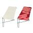 Scaffali per gatti all'aperto in tessuto bianco e rosso per Omlet catio Scaffali per gatti all'aperto in tessuto bianco e rosso per Omlet catio