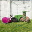 Zippi rifugio per conigli con piattaforma per conigli Zippi e Caddi supporto per bocconcini per conigli