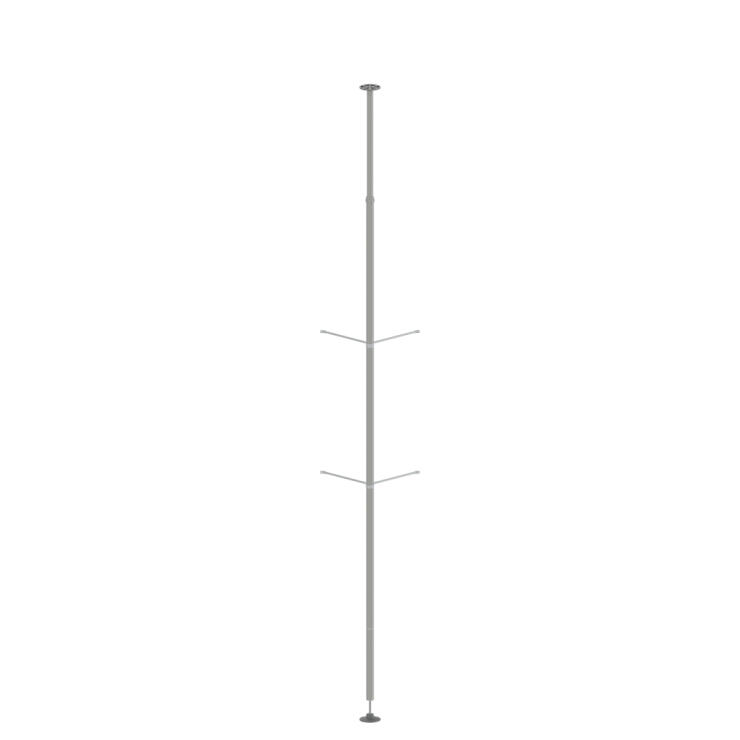 Freestyle Posatoio per galline - Kit palo verticale -  3.50m fino a 3.95m