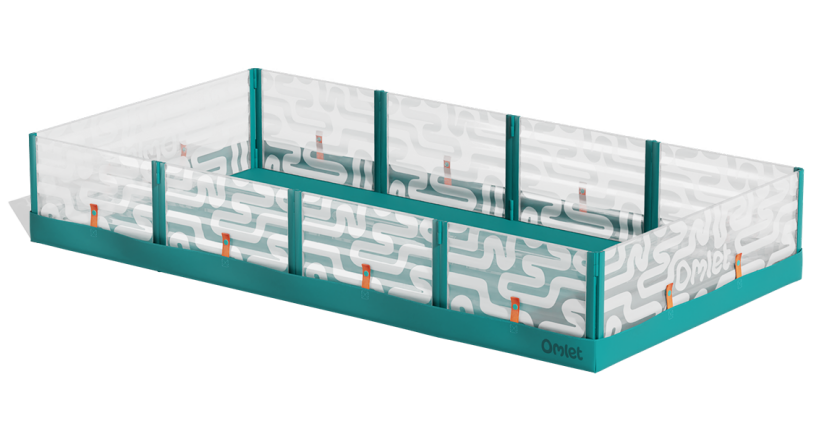 Box pop up per criceti di Omlet