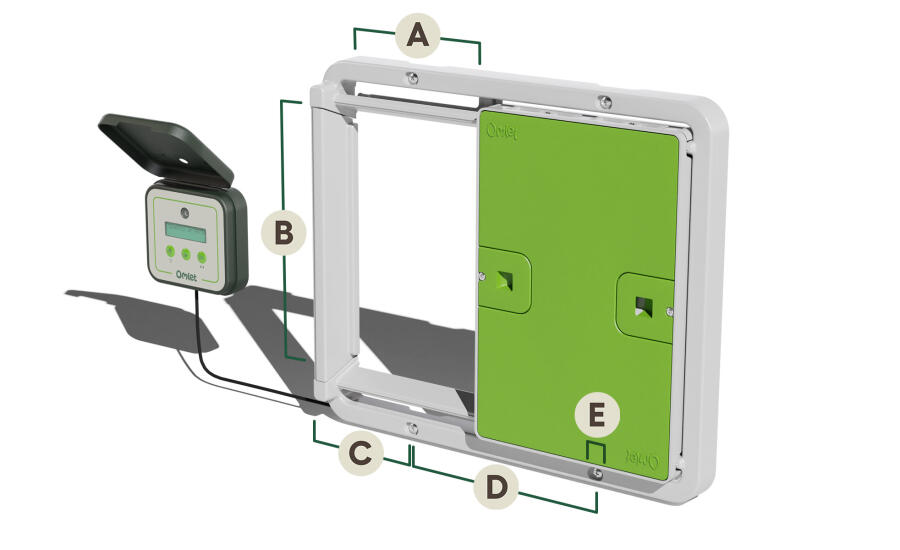 Dimensioni di smart Autodoor 