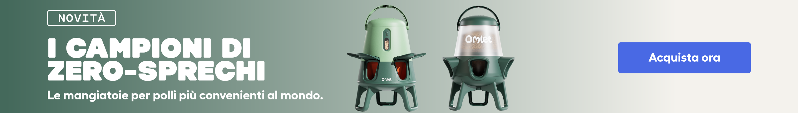 omlet no waste feeders