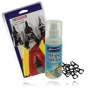 Anti beccaggio e medicamenti